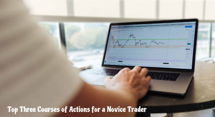 Top Three Courses of Actions for a Novice Trader