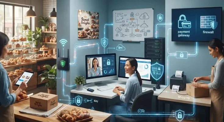 Essential Cybersecurity Measures for Non-Tech Businesses Entering E-Commerce